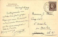 CPA Strasbourg the cathedral