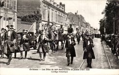 CPA Orleans Festivals of Jeanne of arc of the May 7th and 8th 500 eme historical birthday 1929 Procession