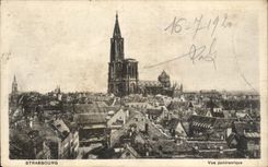 CPA Strasbourg Panoramic View