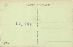 CPA Strasbourg Street of the bath to the plants