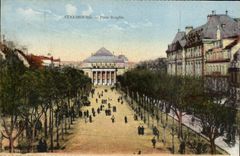 CPA Strasbourg Places Broglie