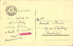 CPA Saint Odile gesehen in Richtung zum Kloster