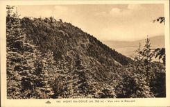 CPA Saint Odile gesehen in Richtung zum Kloster