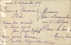 CPA Phantasie-gutes Kind feiert