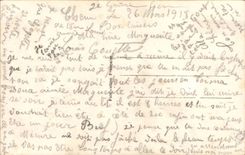 CPA Phantasie bluht einen Gedanken