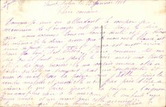 CPA Phantasie bluht mein Herz und meine Gedanken