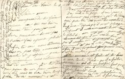 CPA Fantasy Flowers Our thought goes towards you Militaria