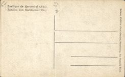 CPA Basilica of Marienthal