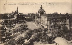 CPA Strasbourg palate of the Rhine Places Republic