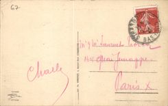 CPA Strassburg Gaumen des Rheins setzt Republik