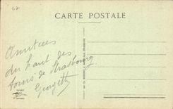 CPA Strasbourg Seen from of the old imperial palate