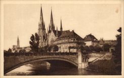 CPA Strasbourg Saint Paul Church and cathedral