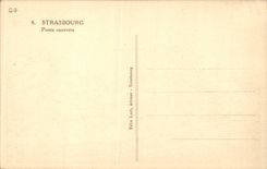 CPA Strasbourg covered Bridges