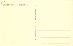 CPA Strasbourg Cathedral