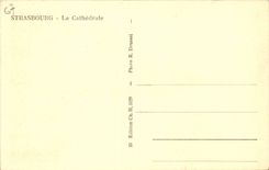 CPA Strasbourg Cathedral