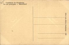 CPA Strasbourg Cathedral principal Nave