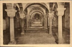 CPA Strasbourg Cathedral Crypt