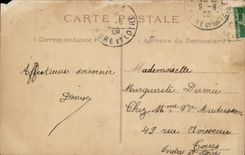 CPA Phantasie-Kind-aufrichtige Freundschaft