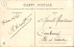 CPA Toulouse Porte de l'eglise de la Dalbade