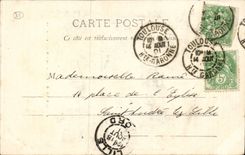 CPA Toulouse Facade de l'hotel de Pierre