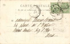 CPA Toulouse Cour de l'hotel de Labbordes