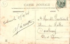 CPA Toulouse La colonne de 1814