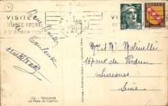 CPA Toulouse La place du Capitole