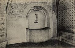 Chartres CPA Notre Dame Cathedral under ground Well of the Strong Saints