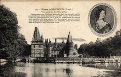 CPA Schloss von Maintenon gesehen auf vom Wasserteil