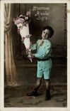 CPA Phantasie-Kind-Junge