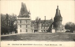 CPA Schloss Maintenon der sudlichsten Front