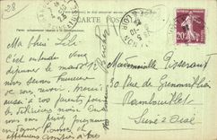 CPA Schloss von Maintenon bemisst Nord