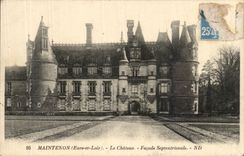 CPA Schloss von Maintenon die Schloss septentrional Front