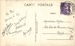 CPA Chartres Cathedrale schliesst Saint Sommeil Chor von Joseph ein