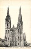 CPA Chartres Kathedrale die Front