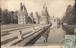 CPA Schloss Maintenon der sudlichsten Front