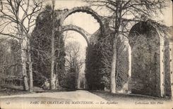 CPA Schloss der Maintenon Aquadukte