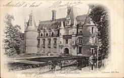 CPA Schloss Maintenon der septentrional Front