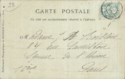 CPA Schloss Maintenon der septentrional Front