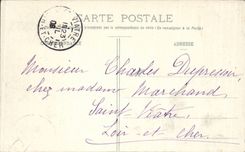 CPA Neuville with Wood the castle of bank of wood