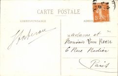 CPA Saint Malo auf dem Strand das grosse Kasino