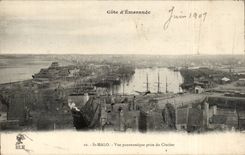 CPA Str malo panoramische Ansicht genommener Glockeaufsatz