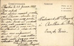 Chartres CPa View taken of Courtille