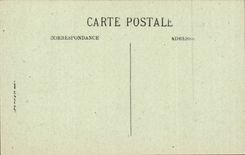 Chartres CPA Porch and street Saint Yves