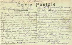 Chartres CPA Statue of Marceau