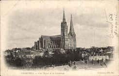 Chartres CPA Dimensions northern cathedral