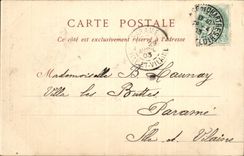 Chartres CPA Staircase of the Berthe queen