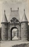 CPA Auberville the Handbook Gate of the castle of Auberville close Veulettes