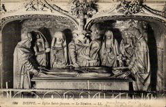 CPA Dieppe Church Saint Jacques the sepulchre