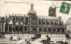 CPA Dieppe Church Saint Jacques